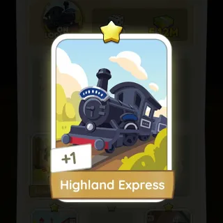 S1 Highland Express - Monopoly Go 1 Star ★