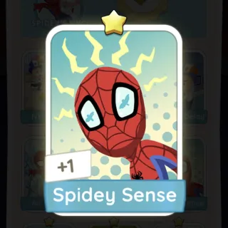 S1 Spidey Sense - Monopoly Go 1 Star Sticker ★ (1 pcs)