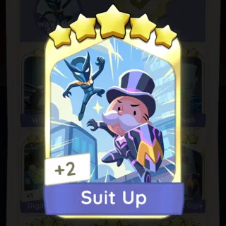 S16 Suit Up - Golden Blitz Monopoly Go (1 pcs)