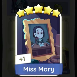 S18 Miss Mary - Monopoly Go 5 Star ★★★★★