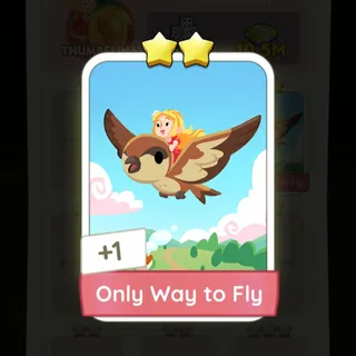 S8 Only Way to Fly - Monopoly Go 2 Star ★★