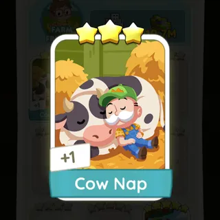 S15 Cow Nap - Monopoly Go 3 Star ★★★