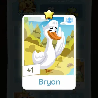 S1 Bryan  - Monopoly Go 1 Star ★