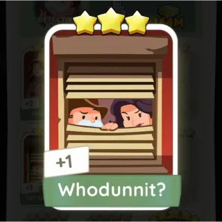 S13 Whodunnit? - Monopoly Go 3 Star Sticker ★★★ (1 pcs)