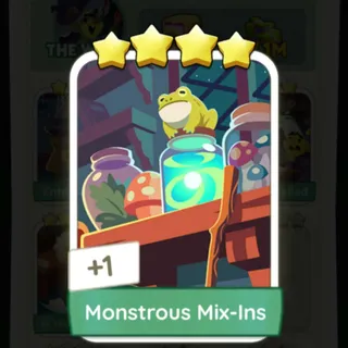 S15 Monstrous Mix-Ins - Monopoly Go 4 Star ★★★★