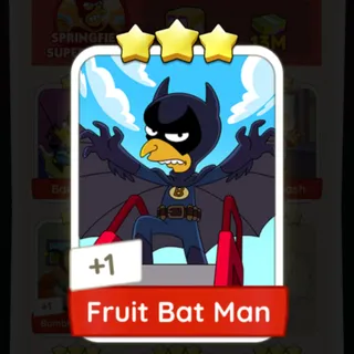 S8 Fruit Bat Man - Monopoly Go 3 Star ★★★