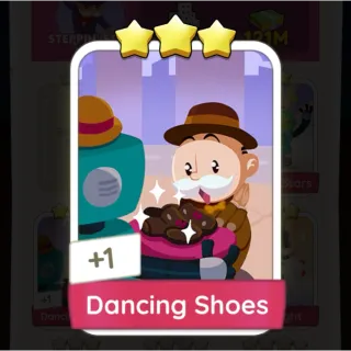 S10 Dancing Shoes - Monopoly Go 3 Star Sticker ★★★ (1 pcs)