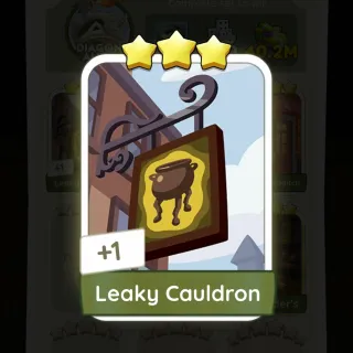 S17 Leaky Cauldron - Monopoly Go 3 Star ★★★