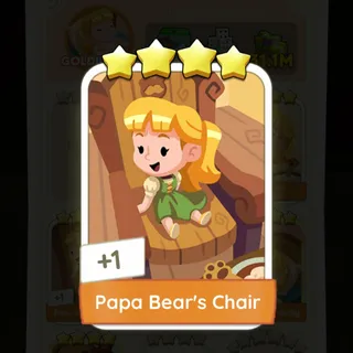 S21 Papa Bear's Chair - Monopoly Go 4 Star ★★★★