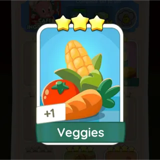 S11 Veggies - Monopoly Go 3 Star ★★★