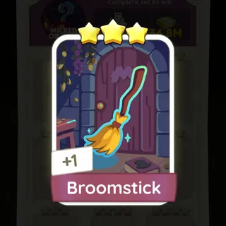 S13 Broomstick - Monopoly Go 3 Star ★★★