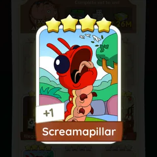 S13 Screamapillar - Monopoly Go 4 Star ★★★★