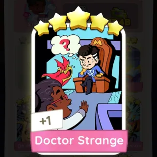 S18 Doctor Strange - MONOPOLY GO 5 STAR STICKER ★★★★★ (1 PCS)