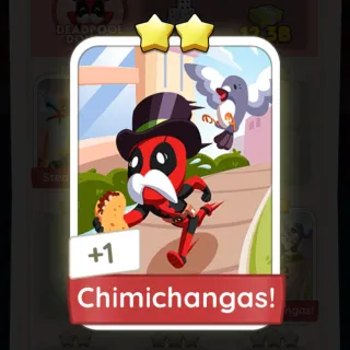 S6 Chimichangas! - Monopoly Go 2 Star Sticker ★★ (1 pcs)