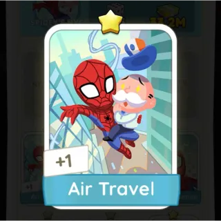 S1 Air Travel - Monopoly Go 1 Star Sticker ★ (1 pcs)