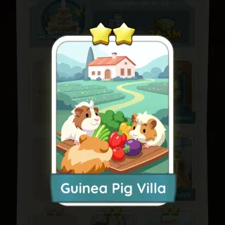 S5 Guinea Pig Villa - Monopoly Go 2 Star ★★