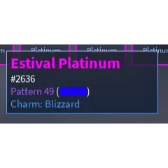 UNUSUAL ESTIVAL PLATINUM A UNIVERSAL TIME (AUT) 