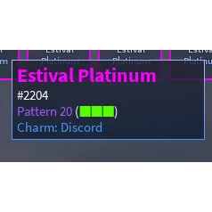 UNUSUAL ESTIVAL PLATINUM A UNIVERSAL TIME (AUT)