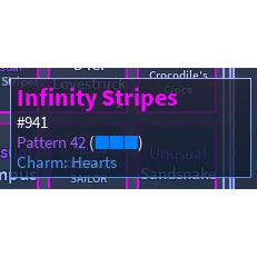 Infinity Stripes Unusual - AUT ( A UNIVERSAL TIME ) 