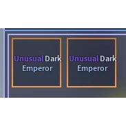 UNUSUAL DARK EMPEROR A UNIVERSAL TIME  (AUT)