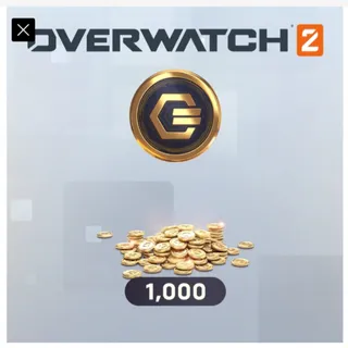 Overwatch 2 - 1,000 Overwatch Coins (Global Digital Code) | Instant Delivery ​Price: $12.00 USDT (approx. ₹1,000 INR)