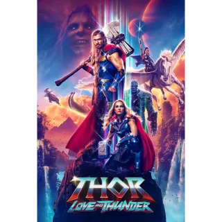 Thor: Love and Thunder 4K Movies Anywhere [ FLASH DELIVERY ⚡ ]