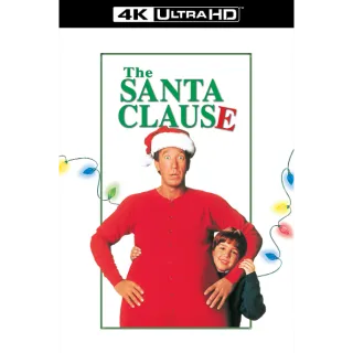 The Santa Clause 4K iTunes [ FLASH DELIVERY ⚡ ] [ports to MA]