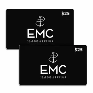 $25.00 EMC Seafood & Raw Bar