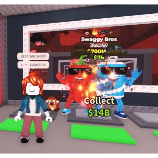 Swaggy Bros 😎🤝😎 700M/S | SAB