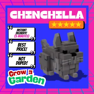 CHINCHILLA | Pets | Grow a Garden | Roblox [INSTANT DELLIVERY] [NOT DUPED]