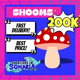 CREATURES OF SONARIA | MUSHROOM | 200,000 | 200K
