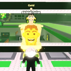 Gold Skibidi Toilet 2.3B