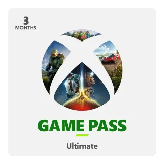 Xbox 3 Months Ultimate Game Pass 