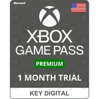 Xbox Game Pass Premium 1 Month TRIAL (US) - DIGITAL CODE
