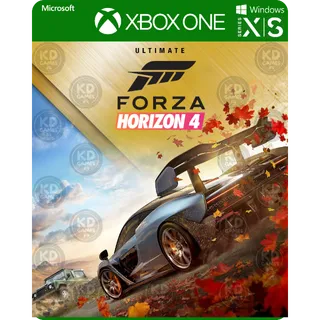 Forza Horizon 4 Ultimate Edition Xbox One Series XS PC Windows Game Account