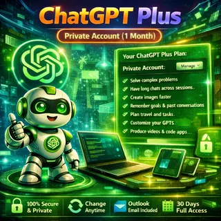 ChatGPT Plus Private Account (1 Month)