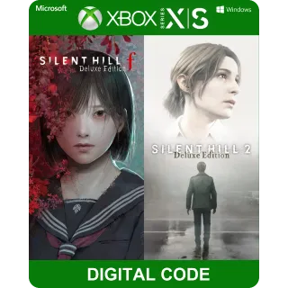 SILENT HILL 2 & SILENT HILL f Deluxe Dual Pack 🔑 Key Xbox Series XS PC Windows