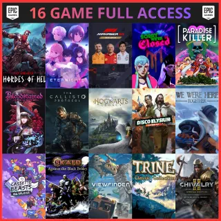 Epic Games 16 Games PC | Game Account ⚡️ 𝐈𝐍𝐒𝐓𝐀𝐍𝐓 𝐃𝐄𝐋𝐈𝐕𝐄𝐑𝐘 ⚡️