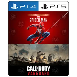 Marvel's Spider-Man: Game of the Year Edition + Call of Duty Vanguard (PS4) - Game Account
