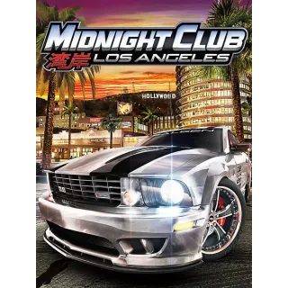 Midnight Club: Los Angeles Xbox 360 Xbox One Xbox Series Account