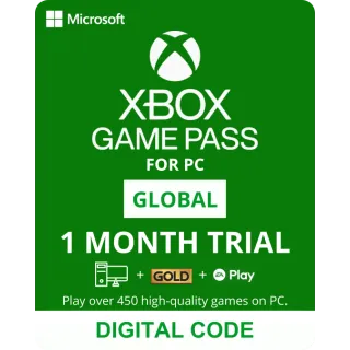 Xbox Game Pass PC - 1 Month TRIAL