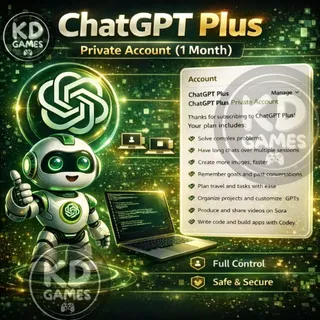 ChatGPT Plus Private Account (1 Month)