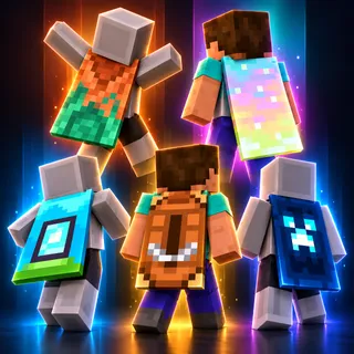 Minecraft - 5 Capes (PACK) Key GLOBAL