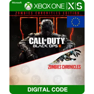 Call of Duty: Black Ops III Zombies Chronicles Edition Xbox Key EU
