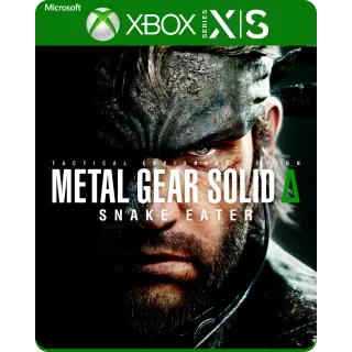 Metal Gear Solid Delta: Snake Eater Xbox Series XS Game Account