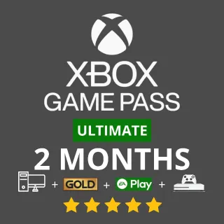Xbox Game Pass Ultimate 2 Months Account