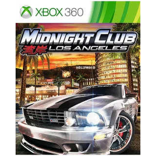 Midnight Club: Los Angeles Xbox 360 Xbox One Xbox Series ⚡ INSTANT DELIVERY ⚡ Game Account