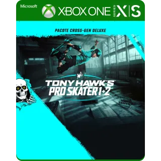 Tony Hawk's Pro Skater 1+2 Cross-Gen Deluxe Bundle Xbox Game Account