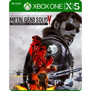 Metal Gear Solid V: The Definitive Experience Xbox Game Account