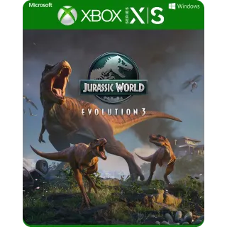Jurassic World Evolution 3 Xbox Series XS PC Windows Game Account